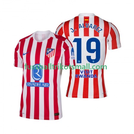 Fußballtrikots Atlético Madrid Julian Alvarez 19 2025-2026 Kurzarm Heimtrikotsatz kaufen